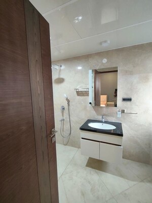 Bathroom in 3 BHK Apartment at Sumadhura The Olympus, Nanakramguda – for Rent