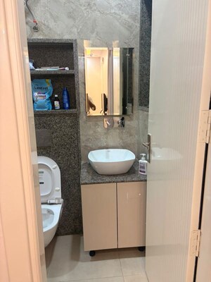 Bathroom in 1 RK Builder Floor at Sector 46 – for Rent