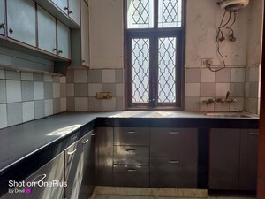 Kitchen in 2 BHK Builder Floor at Ansal Sushant Lok I, Sector 43 – for Rent