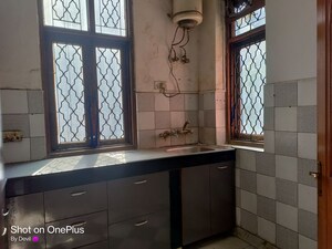 Kitchen in 2 BHK Builder Floor at Ansal Sushant Lok I, Sector 43 – for Rent