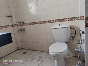 Bathroom in 2 BHK Builder Floor at Ansal Sushant Lok I, Sector 43 – for Rent