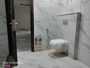 Bathroom in 4 BHK Builder Floor at Sushant Lok I – for Rent
