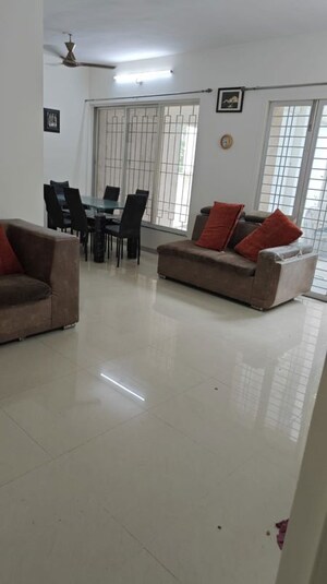 Living Room in 3 BHK Apartment at Costa Rica, Wakad – for Rent