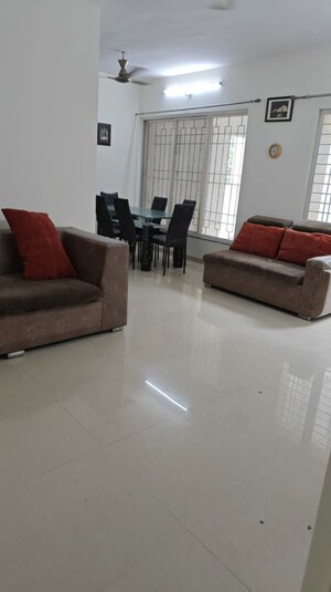 Living Room in 3 BHK Apartment at Costa Rica, Wakad – for Rent