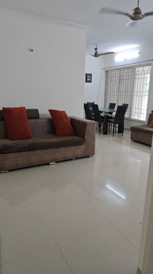 Living Room in 3 BHK Apartment at Costa Rica, Wakad – for Rent