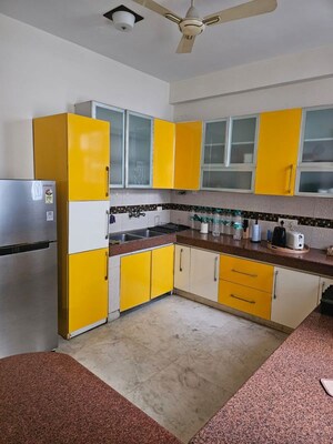 Kitchen in 3 BHK Villa at RWA Apartments Sector 26, Sector 26 – for Rent