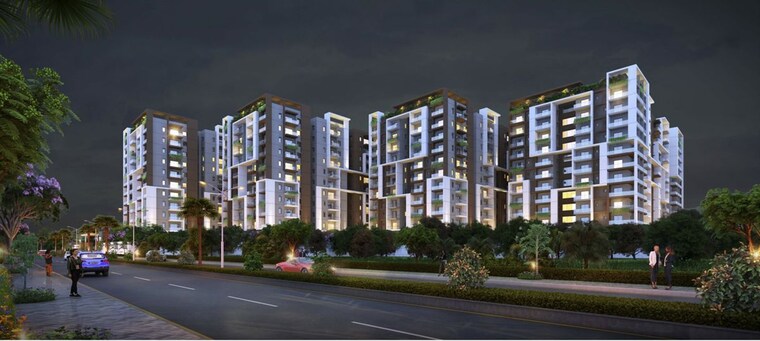 Exterior View, khajaguda 3 Bedroom 1715 Sq.Ft. Apartment In Khajaguda Hyderabad 10629116