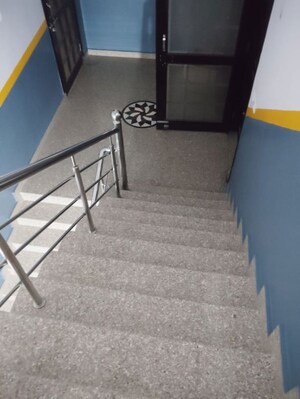Staircase in 1 BHK Independent House at Adil Nagar – for Rent