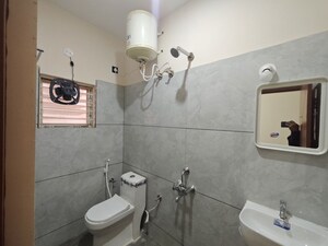 Bathroom in 2 BHK Builder Floor at Devarachikkana Halli – for Rent