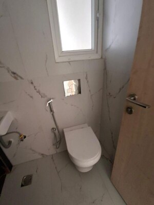 Bathroom in 2 BHK Apartment at Ruparel Sky Green, Kandivali West – for Rent