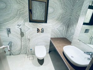 Bathroom in 2 BHK Apartment at Hubtown Seasons, Chembur – for Rent