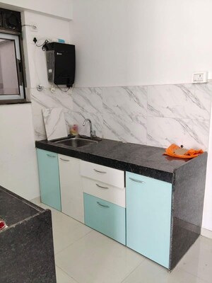 Kitchen in 1 BHK Apartment at UK Iridium Tower 2, Kandivali East – for Rent
