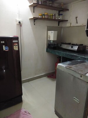 Kitchen in 1 BHK Apartment at Mahalaxmi CHS Worli, Worli – for Rent