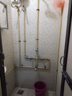 Bathroom in 1 BHK Apartment at Mahalaxmi CHS Worli, Worli – for Rent