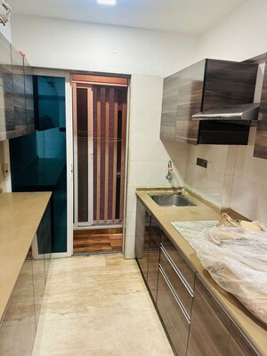 Kitchen in 2 BHK Apartment at Rite Skyluxe, Chembur – for Rent