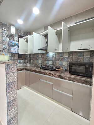 Kitchen in 1 BHK Builder Floor at Sector 42 – for Rent