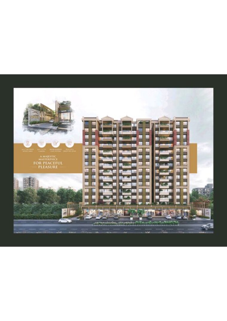 Master Plan, randesan 4 Bedroom 330 Sq.Yd. Apartment In Randesan Gandhinagar 10642106