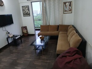 Living Room in 2 BHK Apartment at Konark Exotica, Wagholi – for Sale