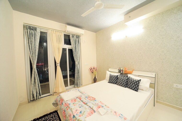 Bedroom, omaxe-the-palace 3 Bedroom 1600 Sq.Ft. Apartment In Gomti Nagar Lucknow 10530578