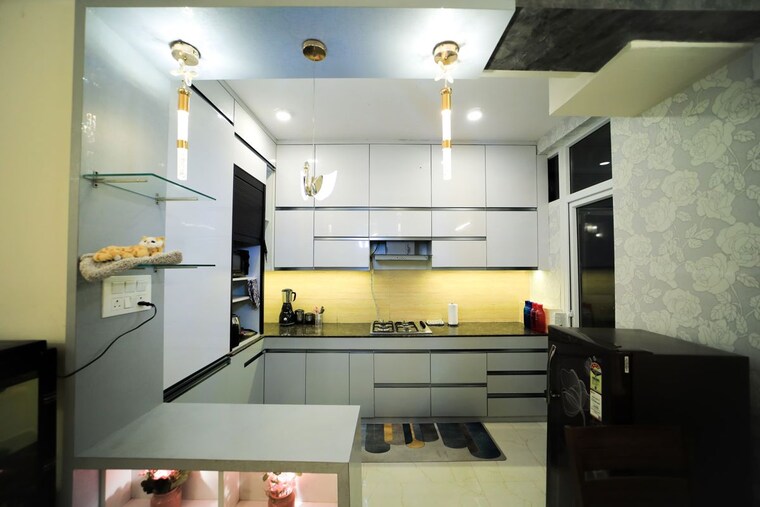 Kitchen, omaxe-the-palace 3 Bedroom 1600 Sq.Ft. Apartment In Gomti Nagar Lucknow 10530578