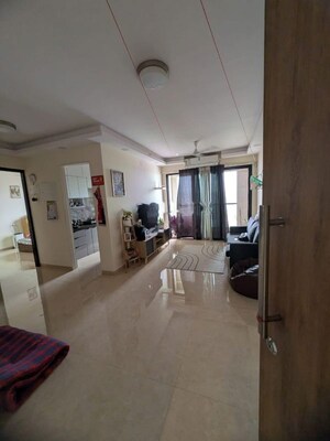 Living Room in 2.5 BHK Apartment at Prescon Midtown Bay, Mahim West – for Rent