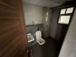 Bathroom in 2 BHK Apartment at Megapolis Serenity, Hinjewadi – for Rent