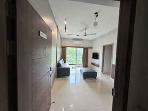 Bathroom in 2 BHK Apartment at Megapolis Serenity, Hinjewadi – for Rent
