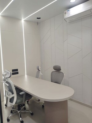 Bathroom in  Office Space at Shivalik Shilp, Sanidhya – for Rent