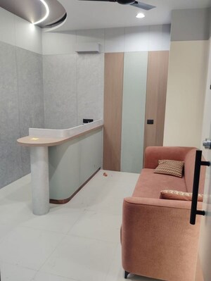 Bathroom in  Office Space at Shivalik Shilp, Sanidhya – for Rent