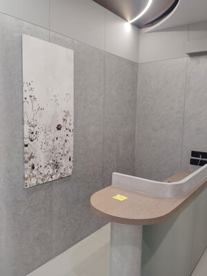 Bathroom in  Office Space at Shivalik Shilp, Sanidhya – for Rent