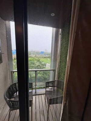 Balcony in 2 BHK Apartment at Lodha New Cuffe Parade, Wadala – for Rent