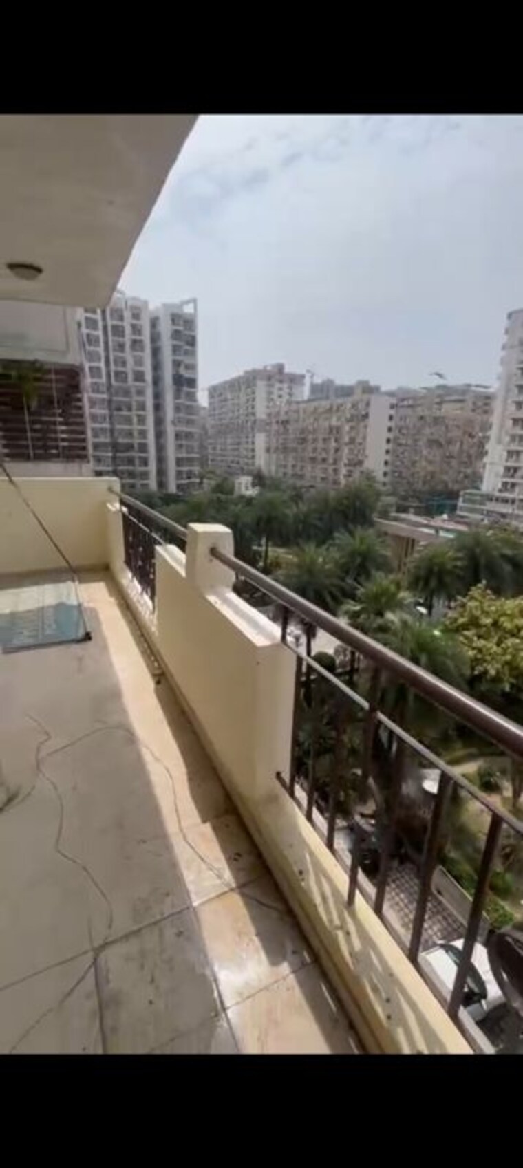 Balcony, kw-srishti 2 Bedroom 1130 Sq.Ft. Apartment In Raj Nagar Extension Ghaziabad 10642222