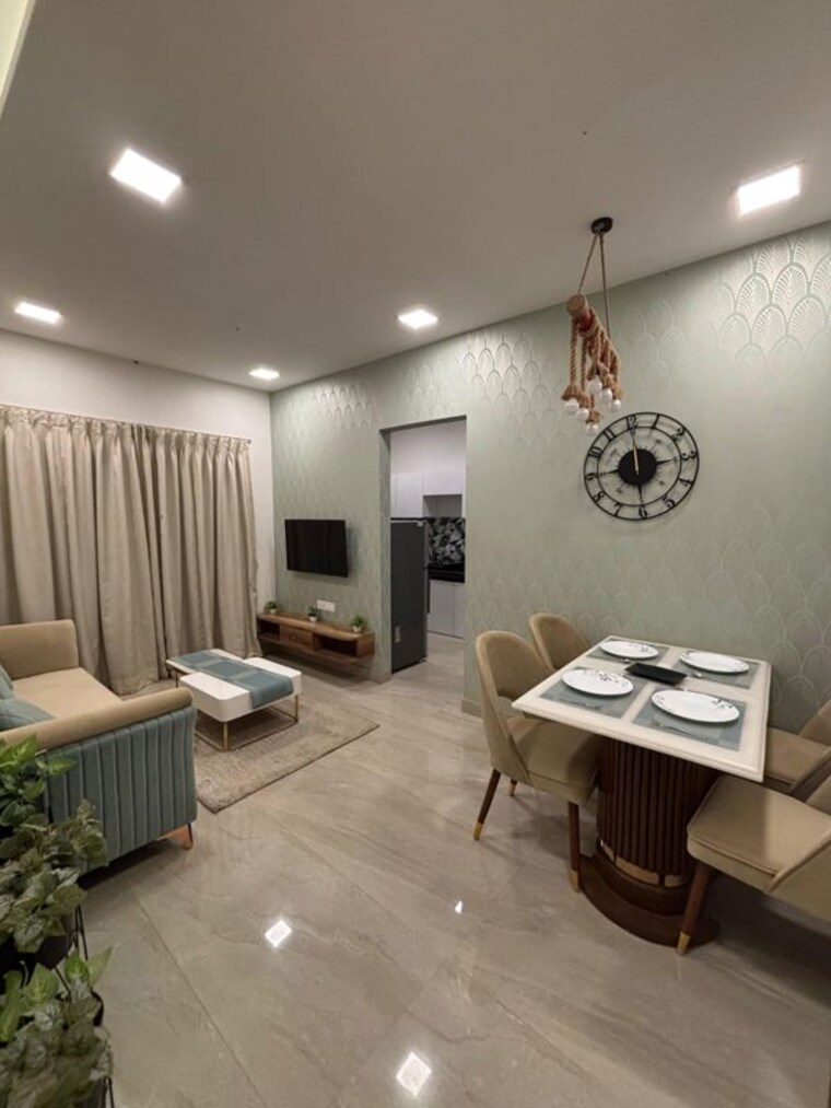 Living Room, madhuban-township 1 Bedroom 447 Sq.Ft. Apartment In Vasai East Palghar 10642159