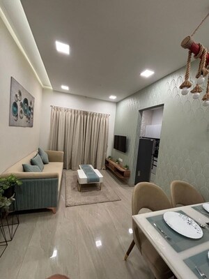 Living Room in 1 BHK Apartment at Madhuban Township, Vasai East – for Sale