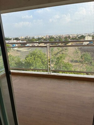 Balcony in 2 BHK Apartment at Karia Konark Orchid, Wagholi – for Rent