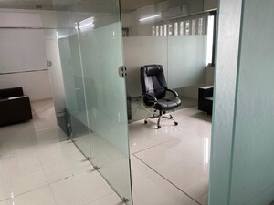 Bathroom in  Office Space at Satyam 64, Sola – for Rent