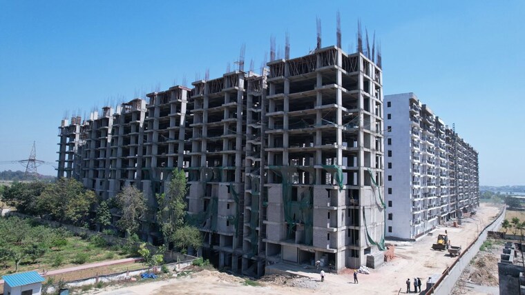 Exterior View, spls-griha-aawas-yojna 2 Bedroom 587 Sq.Ft. Apartment In Govindpuram Ghaziabad 10640453