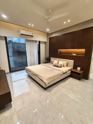 Bedroom in 3 BHK Penthouse at Shreenath Shaligram, Atladra – for Sale