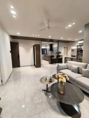 Living Room in 3 BHK Penthouse at Shreenath Shaligram, Atladra – for Sale