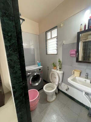Bathroom in 2 BHK Apartment at Karan Sara, Baner – for Rent