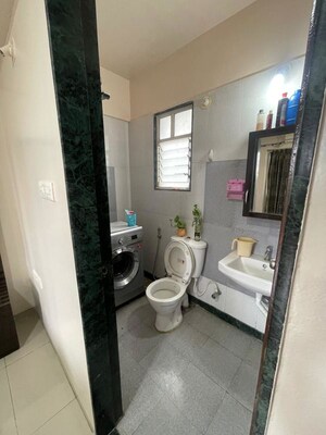 Bathroom in 2 BHK Apartment at Karan Sara, Baner – for Rent