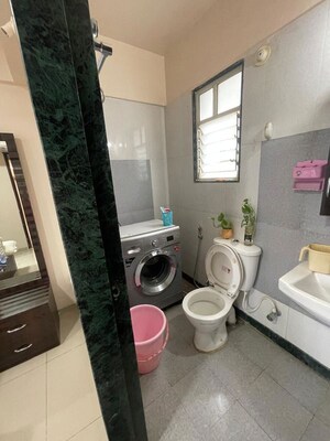Bathroom in 2 BHK Apartment at Karan Sara, Baner – for Rent