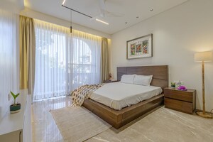 Bedroom in 3 BHK Builder Floor at Sector 9 Panchkula – for Rent