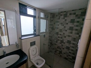 Bathroom in 3 BHK Apartment at Godrej Urban Park, Chandivali – for Rent