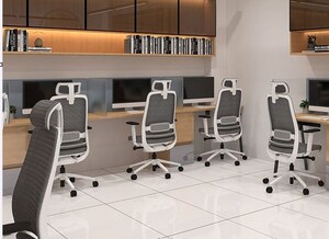 Team Area in  Office Space at Dynasty Business Park, Andheri East – for Rent