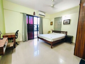 Living Room in 3 BHK Apartment at Kolte Patil Margosa Heights, Mohammadwadi – for Rent