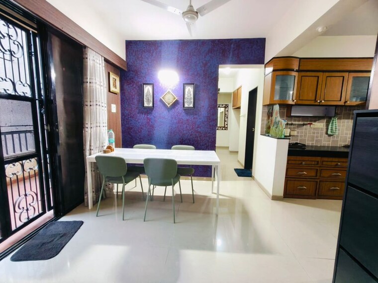 Living Room, kolte-patil-margosa-heights 3 Bedroom 1500 Sq.Ft. Apartment In Mohammadwadi Pune 10642411