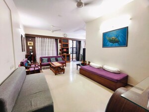 Living Room in 3 BHK Apartment at Kolte Patil Margosa Heights, Mohammadwadi – for Rent