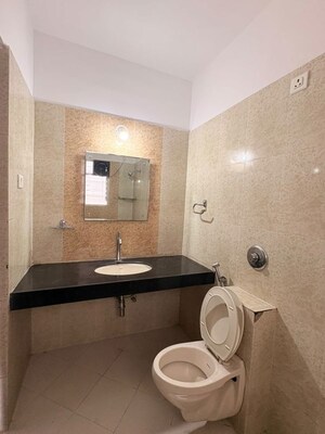 Bathroom in 3 BHK Apartment at Sree Mangal Queens Tower, Aundh – for Sale