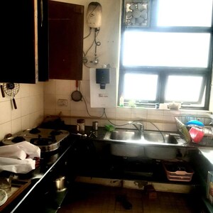 Kitchen in 3 BHK Apartment at Unitech Horizon, Pi Greater Noida – for Rent